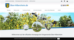 Desktop Screenshot of ober-hilbersheim.de